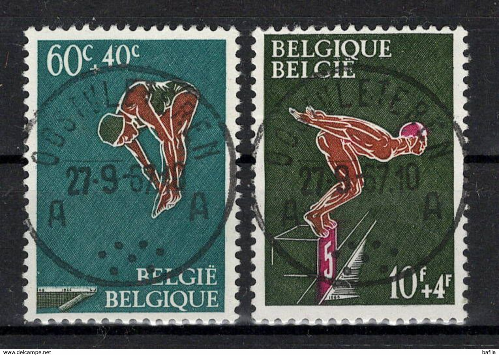 BELGIE: COB 1372/1373 Mooi Gestempeld. - Oblitérés