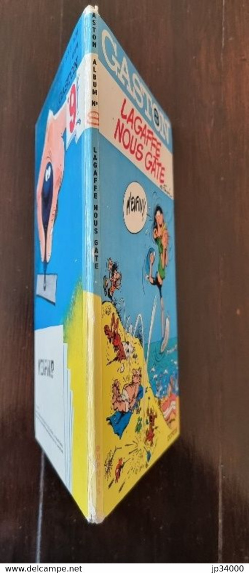 Franquin, GASTON LAGAFFE 8 Lagaffe Nous Gate. Edition Originale 1970 Dos Rond - Gaston