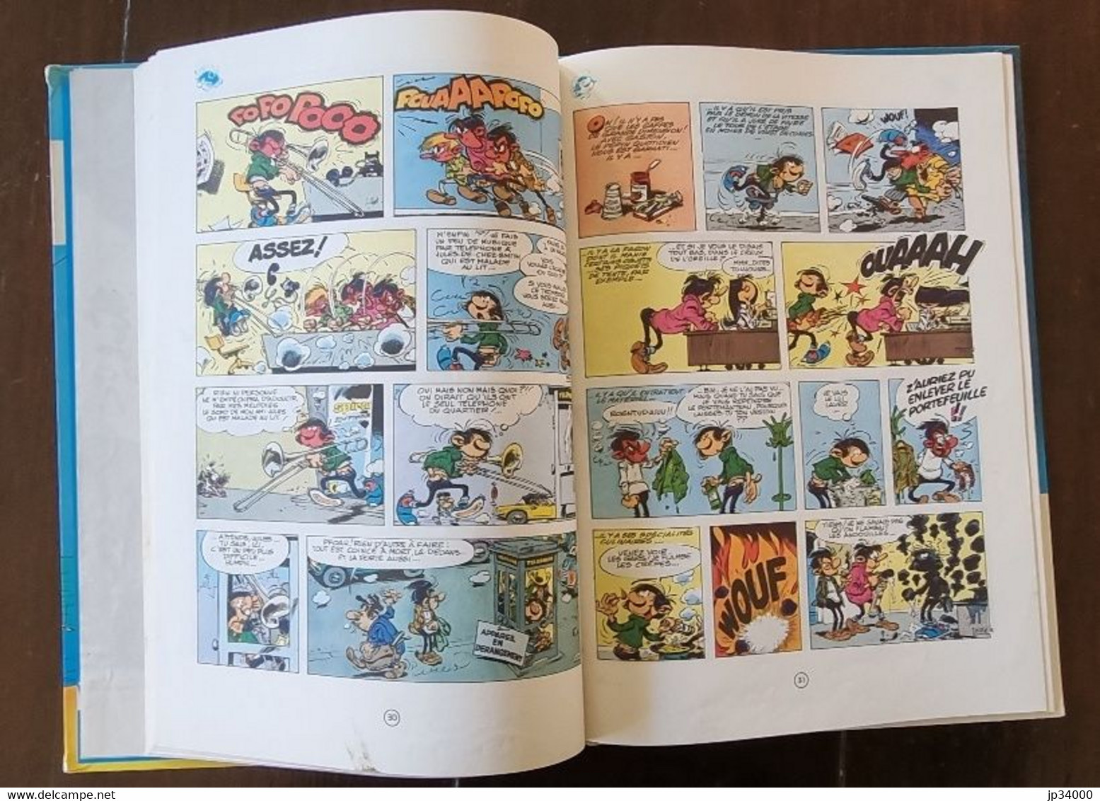 Franquin, GASTON LAGAFFE 8 lagaffe nous gate. Edition Originale 1970 Dos rond