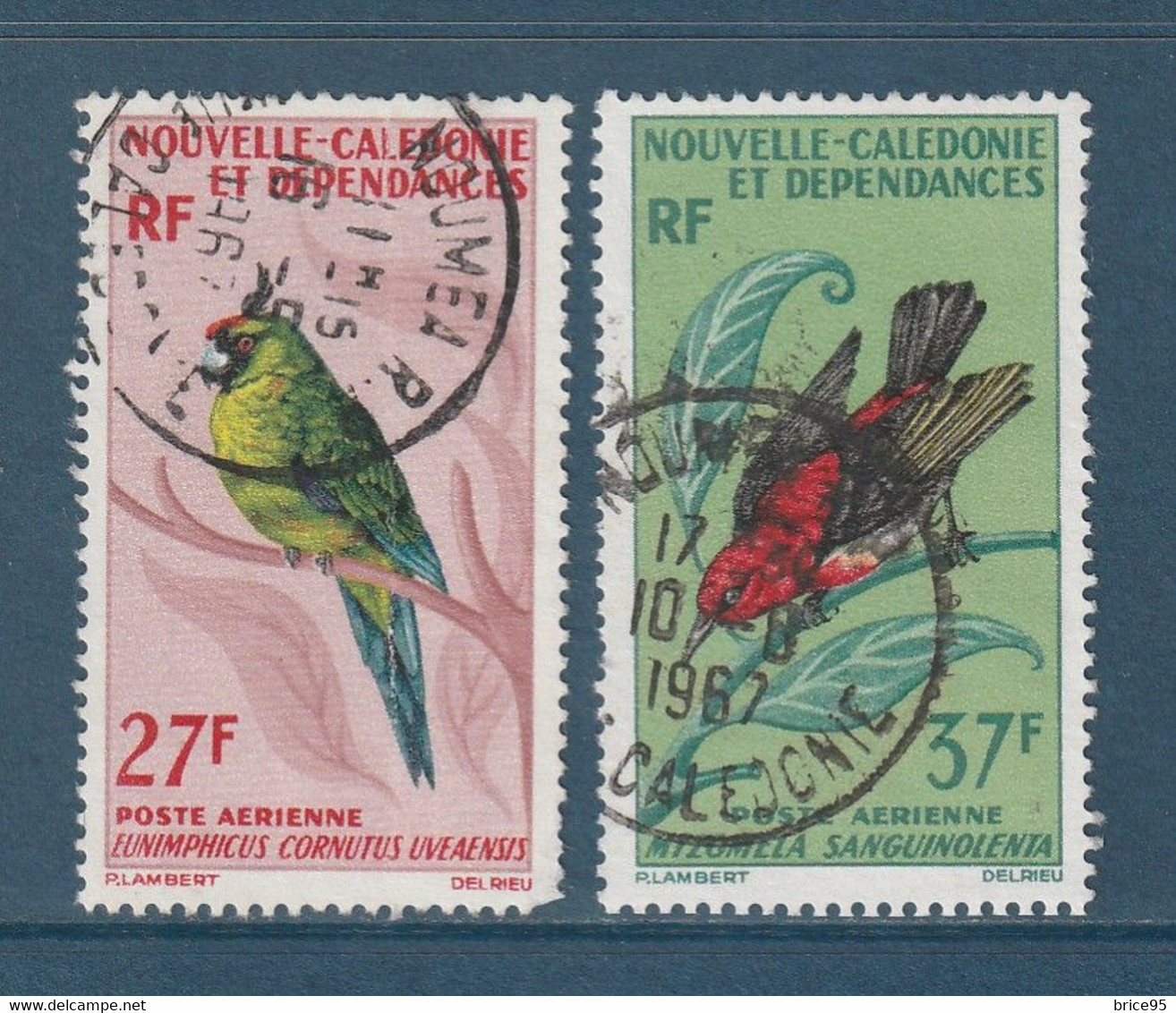 ⭐ Nouvelle Calédonie - Poste Aérienne - YT PA N° 88 Et 89 - Oblitéré - 1966 à 1968 ⭐ - Gebraucht