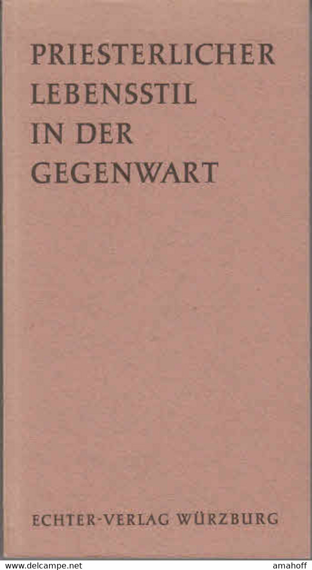 Priesterlicher Lebensstil In Der Gegenwart - Sonstige & Ohne Zuordnung