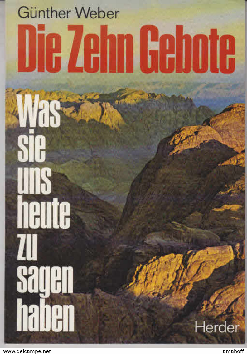 Die Zehn Gebote: Was Haben Sie Uns Heute Zu Sagen. - Sonstige & Ohne Zuordnung