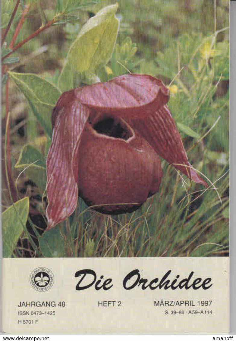 Die Orchidee Jahrgang 48 Heft 2 - Natuur