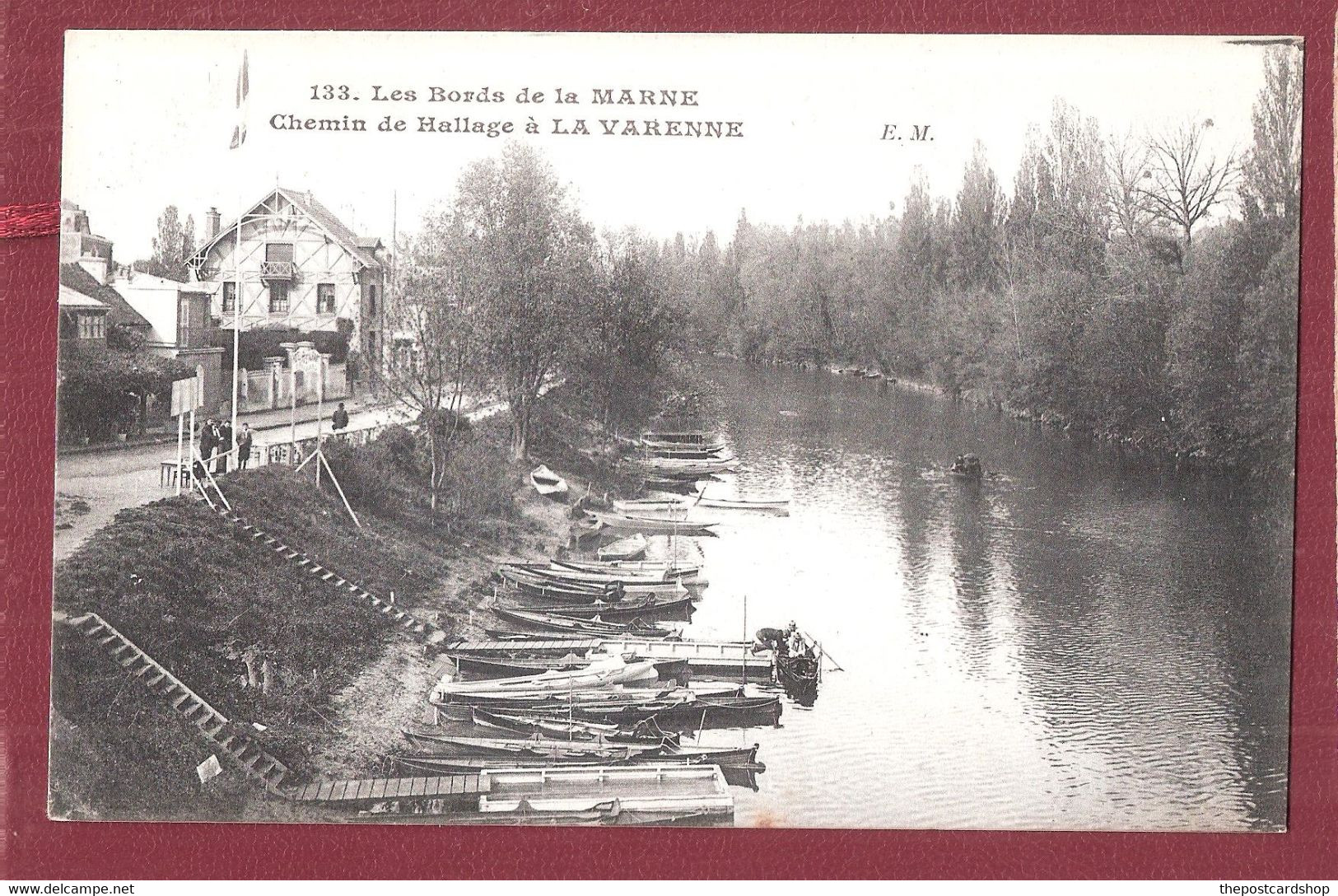 94 LES BORDS DE LA MARNE  CHEMIN DE HALLAGE Unused - Autres & Non Classés