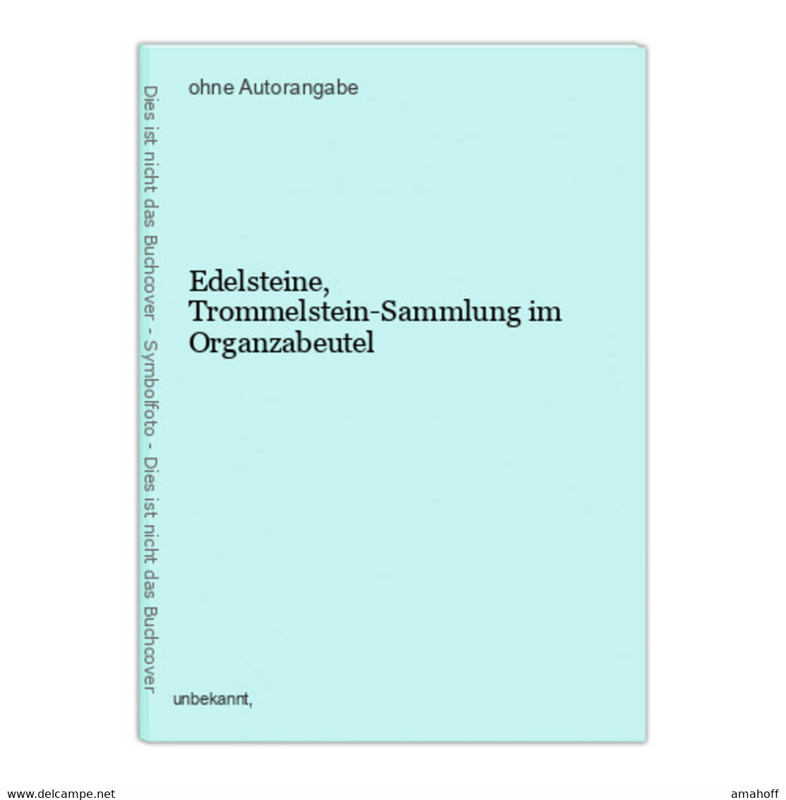 Edelsteine, Trommelstein-Sammlung Im Organzabeutel - Autres & Non Classés