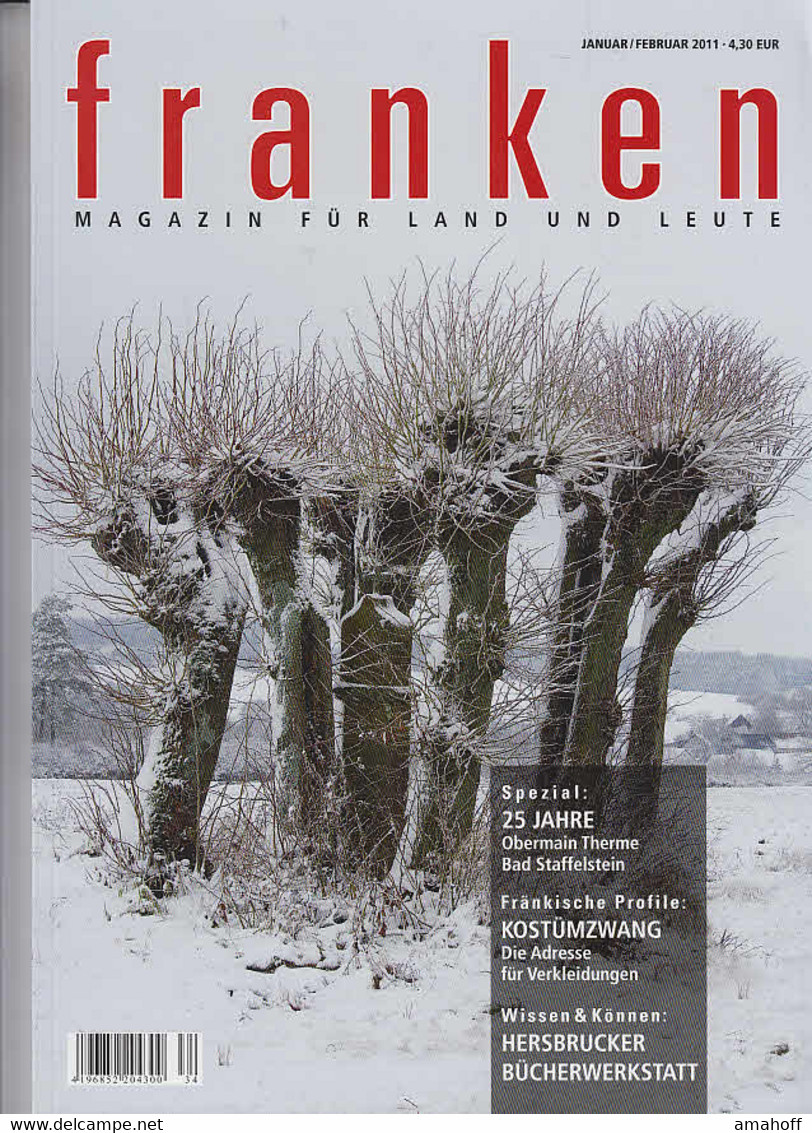 Franken - Magazin Für Land Und Leute Januar/Februar 2011 - Sonstige & Ohne Zuordnung