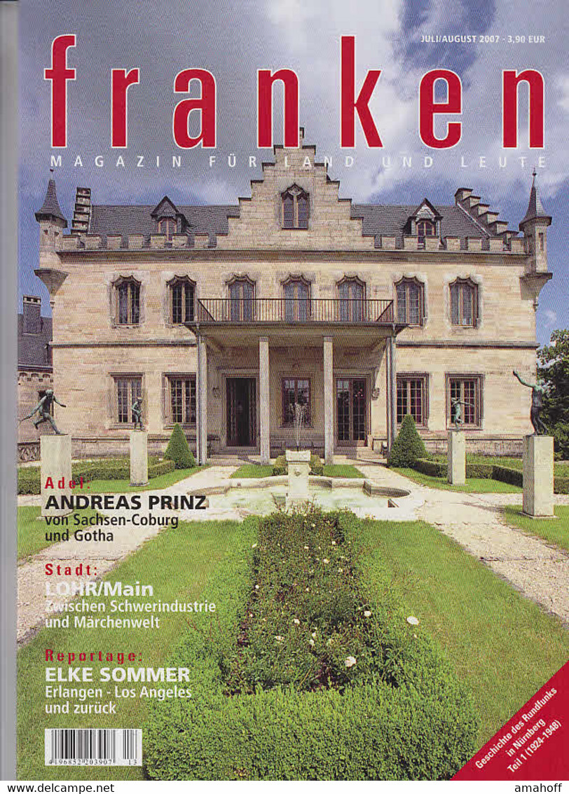 Franken - Magazin Für Land Und Leute Juli/August 2007 - Sonstige & Ohne Zuordnung