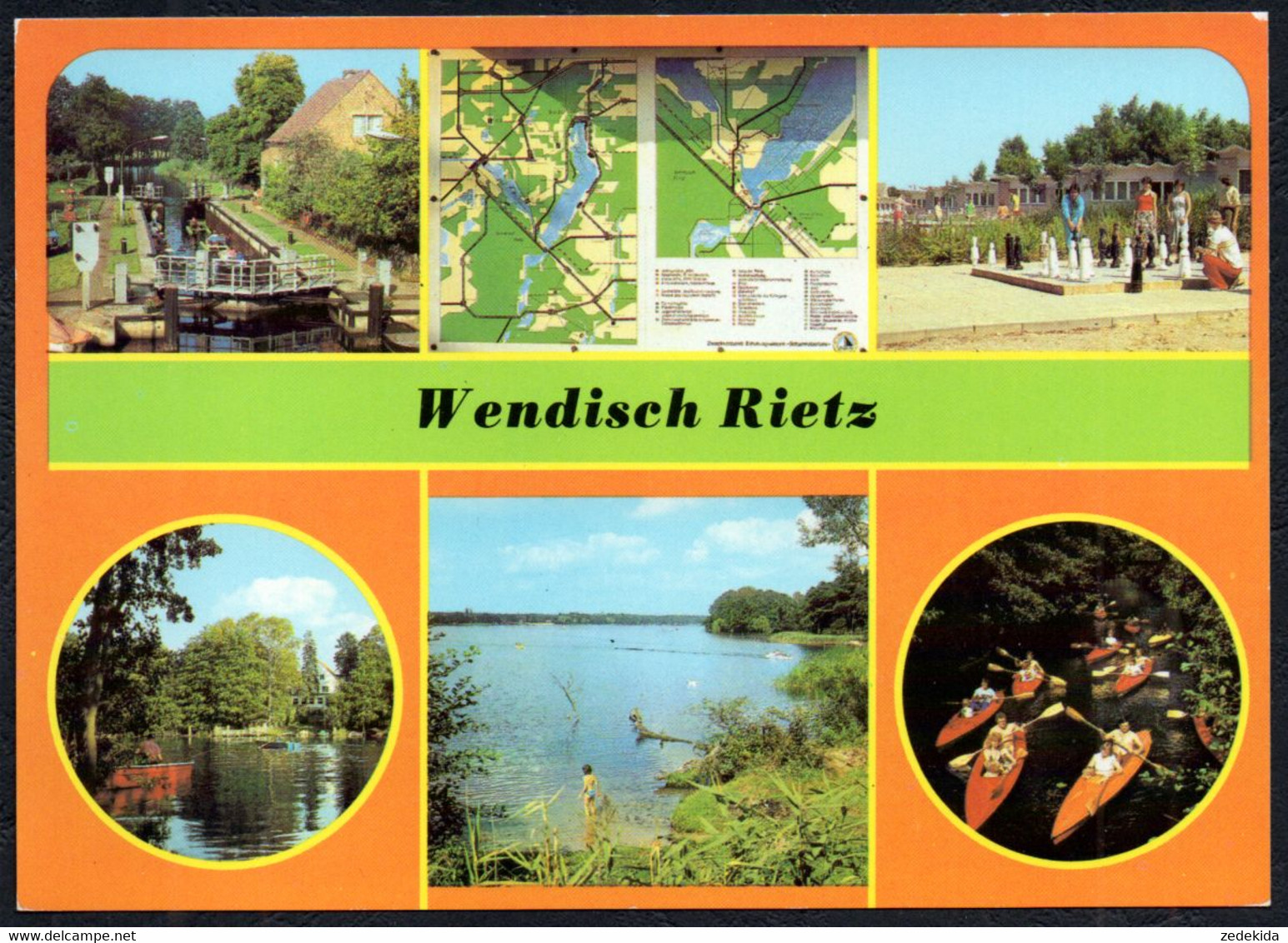 F5252 - TOP Wendisch Rietz Kr. Beeskow Scharmützelsee - Bild Und Heimat Reichenbach - Beeskow