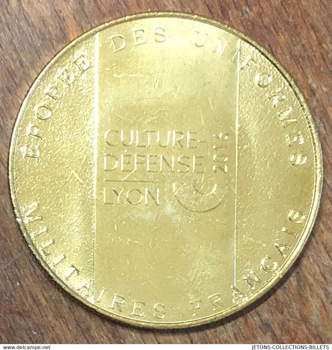 69 LYON CULTURE DÉFENSE AB 2016 MÉDAILLE ARTHUS BERTRAND JETON TOURISTIQUE MEDALS TOKENS COINS - 2016