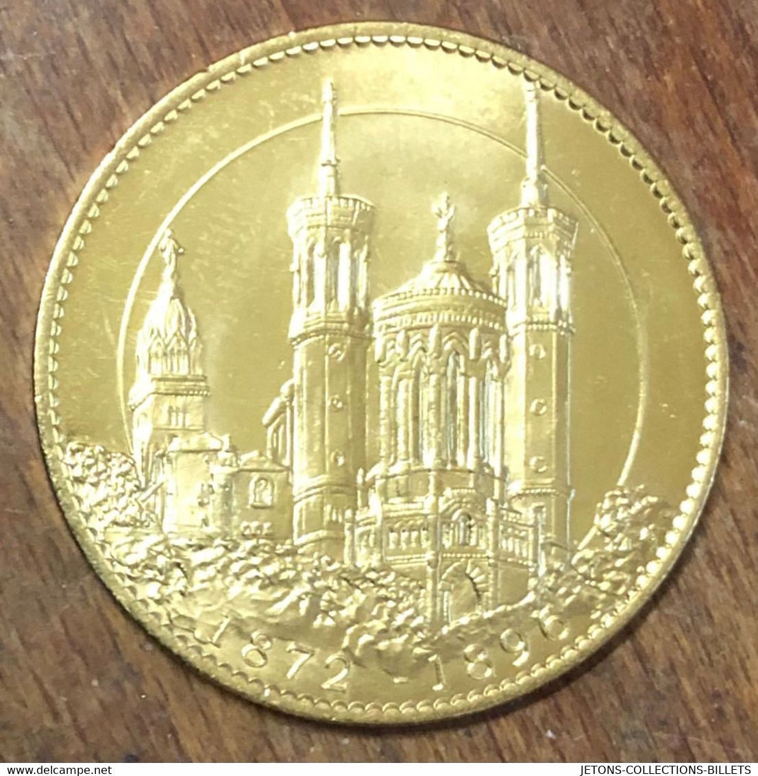 69 LYON NOTRE-DAME DE FOURVIÈRE AB 2016 MÉDAILLE ARTHUS BERTRAND JETON TOURISTIQUE MEDALS TOKENS COINS - 2016