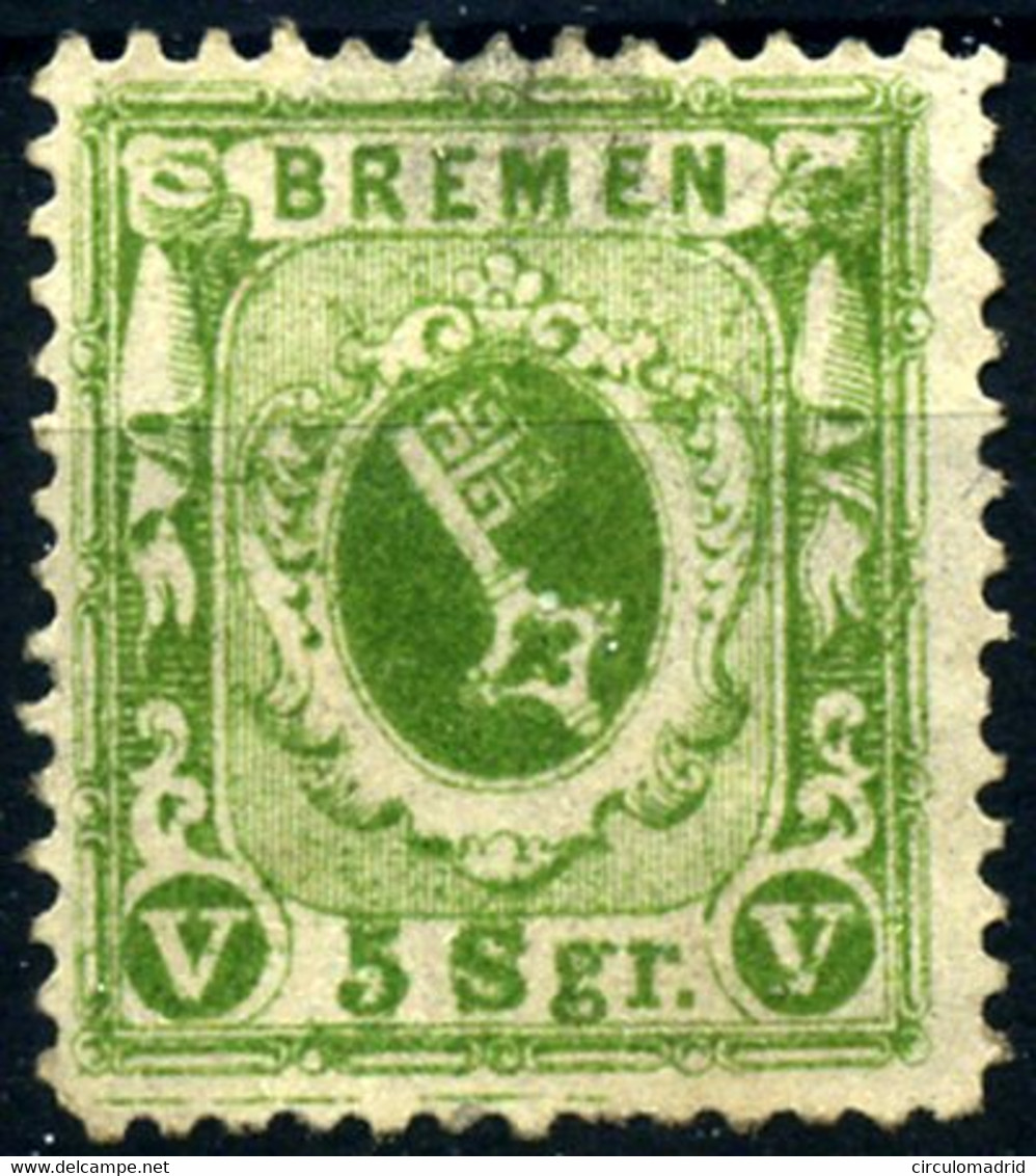 Bremen Nº 15. Años 1866-67 - Bremen
