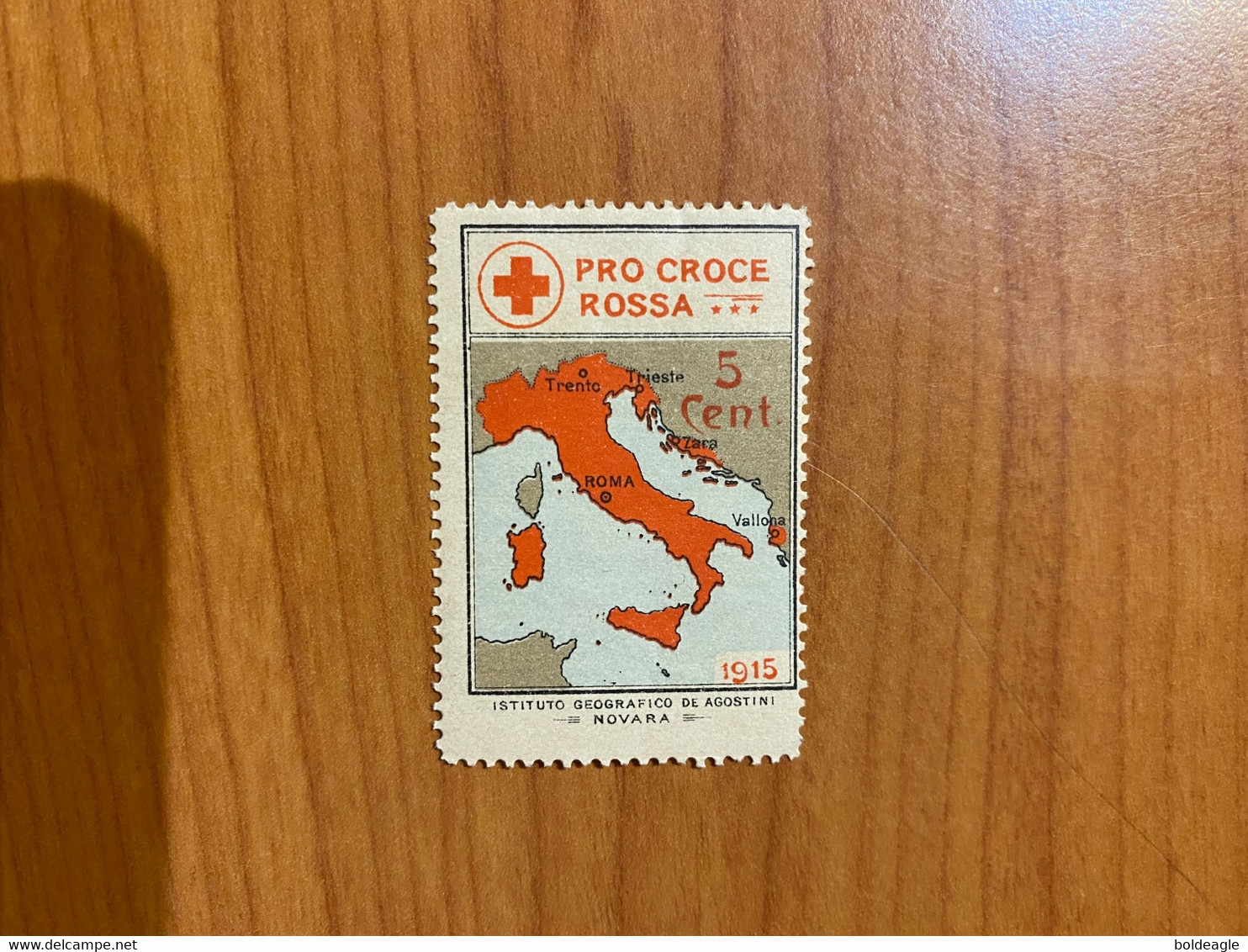 Vignette - Croix Rouge - PRO CROCE ROSSA - Rode Kruis