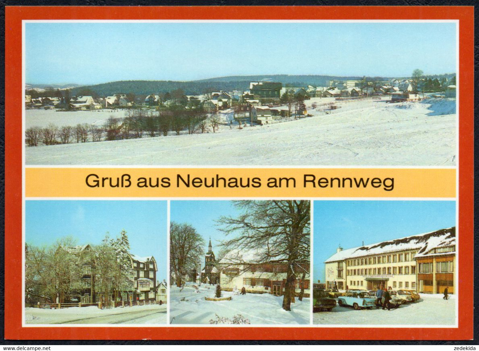 F5265 - TOP Neuhaus Am Rennsteig Erholungsheim Ernst Thälmann VEB Leuna Werke - Bild Und Heimat Reichenbach - Neuhaus