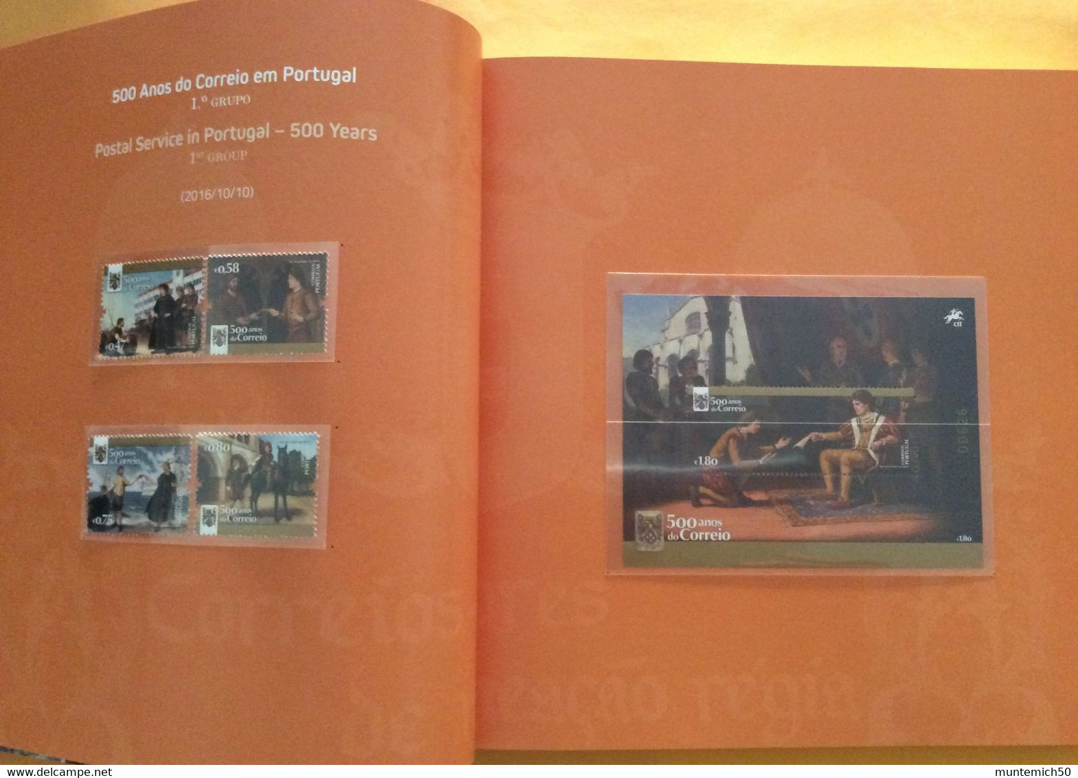 Portugal 2020 500 Years Of Postal Service Book (Only 4500 Copies) MNH RARE - Unused Stamps