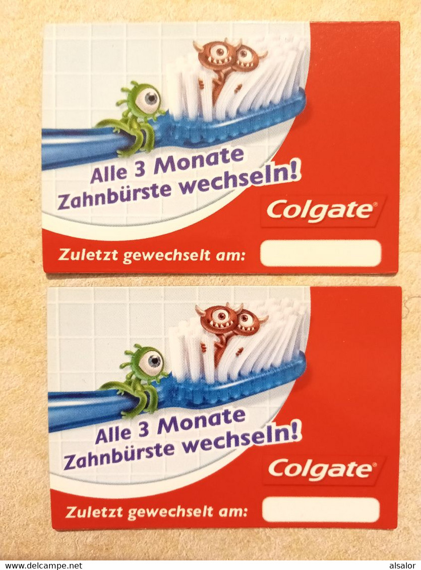 2 Magnets Colgate Allemagne / Deutschland / Germany - Publicidad