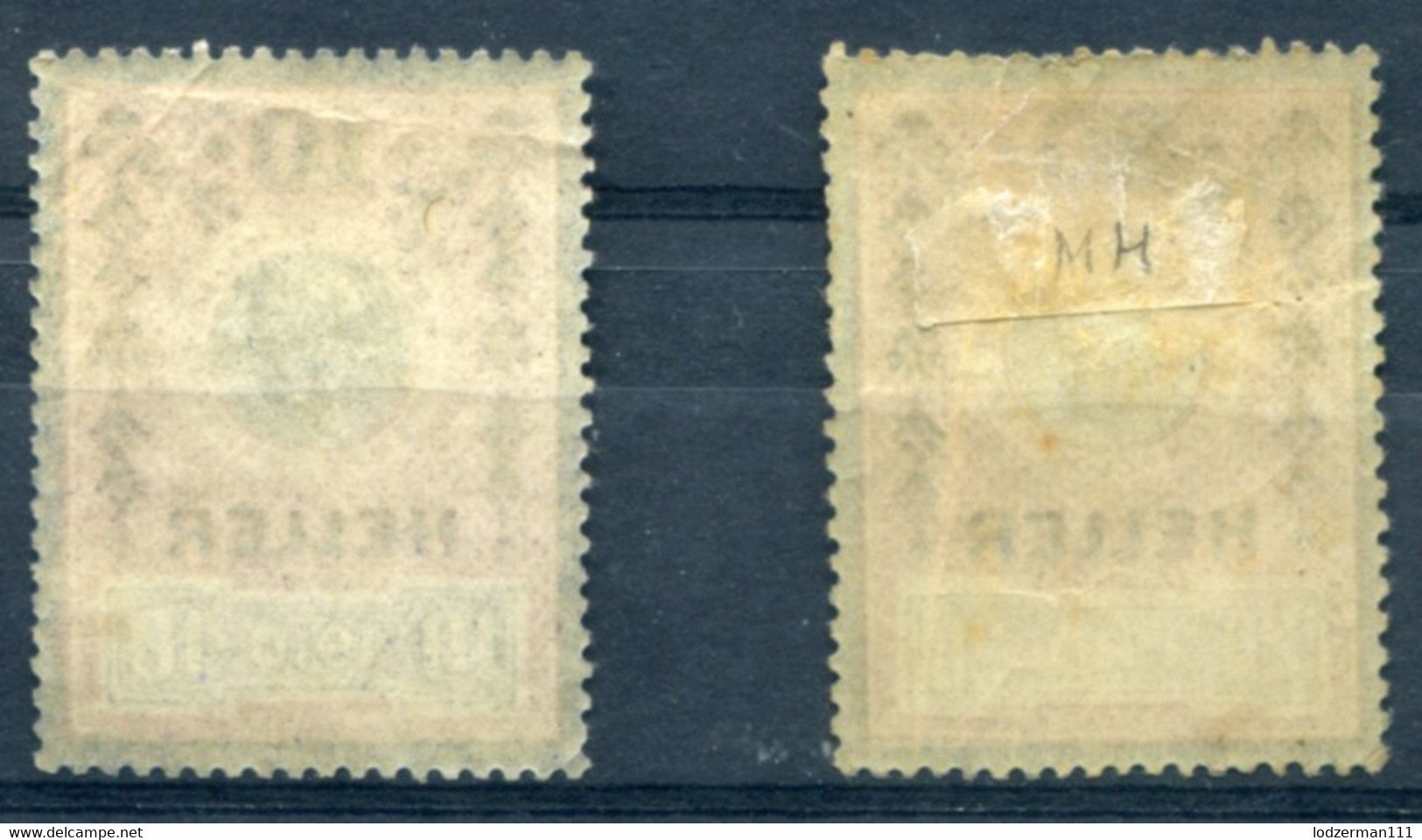 AUSTRIA 1910 - 2 Unused Stamps With Orig. Gum 10h (MNH) + 20h (MH) - Revenue Stamps