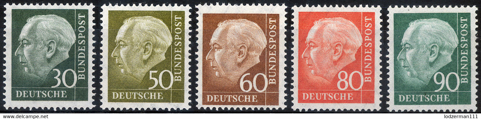 BUND 1954 - Mi.189 And Other MNH (VF) - Ungebraucht