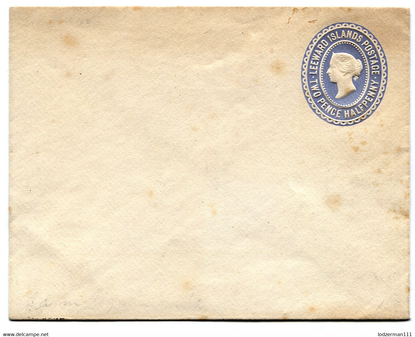 LEEWARD ISL 1891 - Unused Postal Stationery - Leeward  Islands