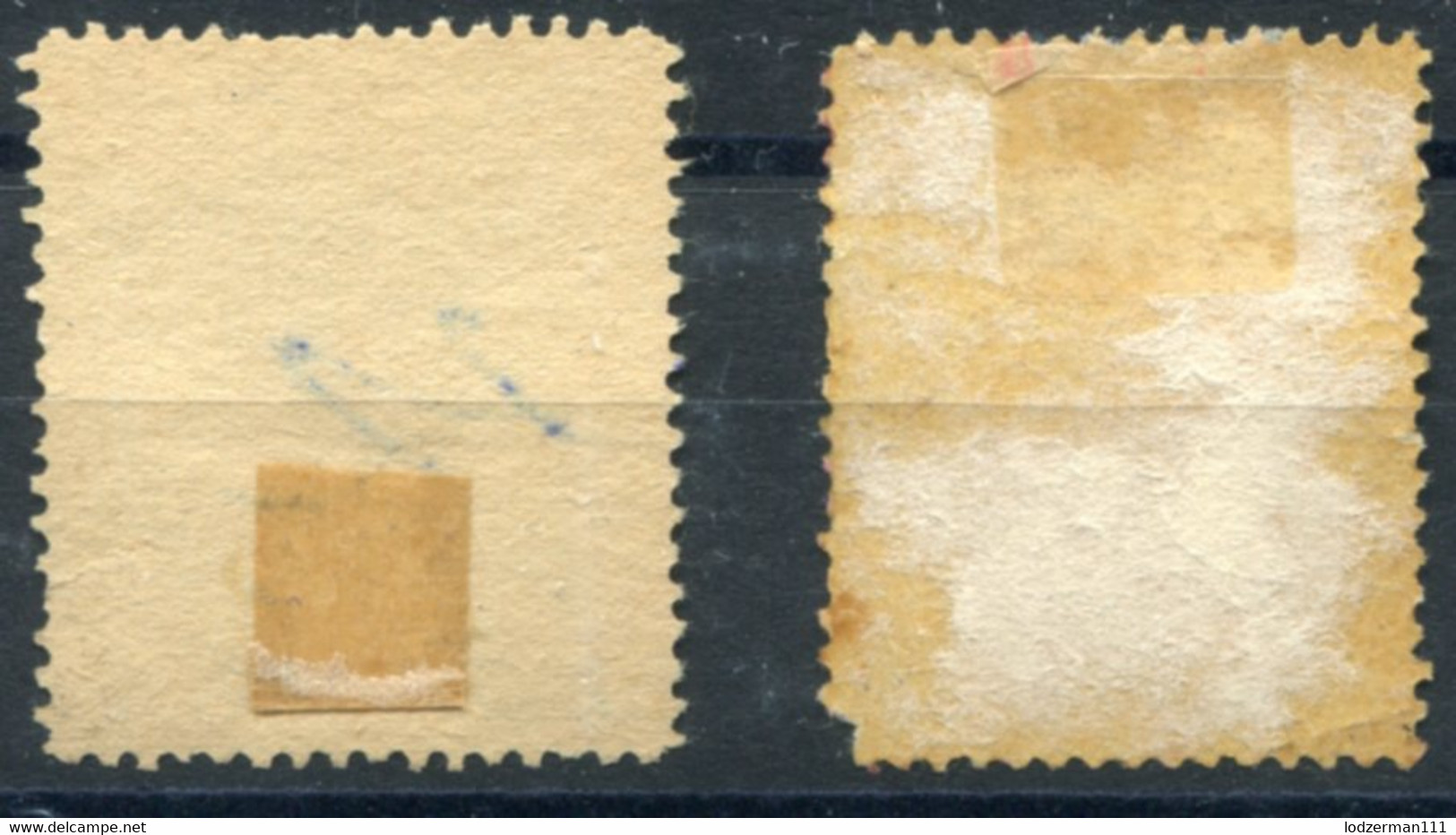 POZNAN (Posen) 1920 Perf.11.5 - Two Rare Stamps - Steuermarken