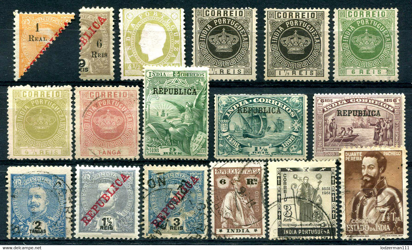 PORTUG. INDIA - Lot Of Stamps (mix) - Inde Portugaise
