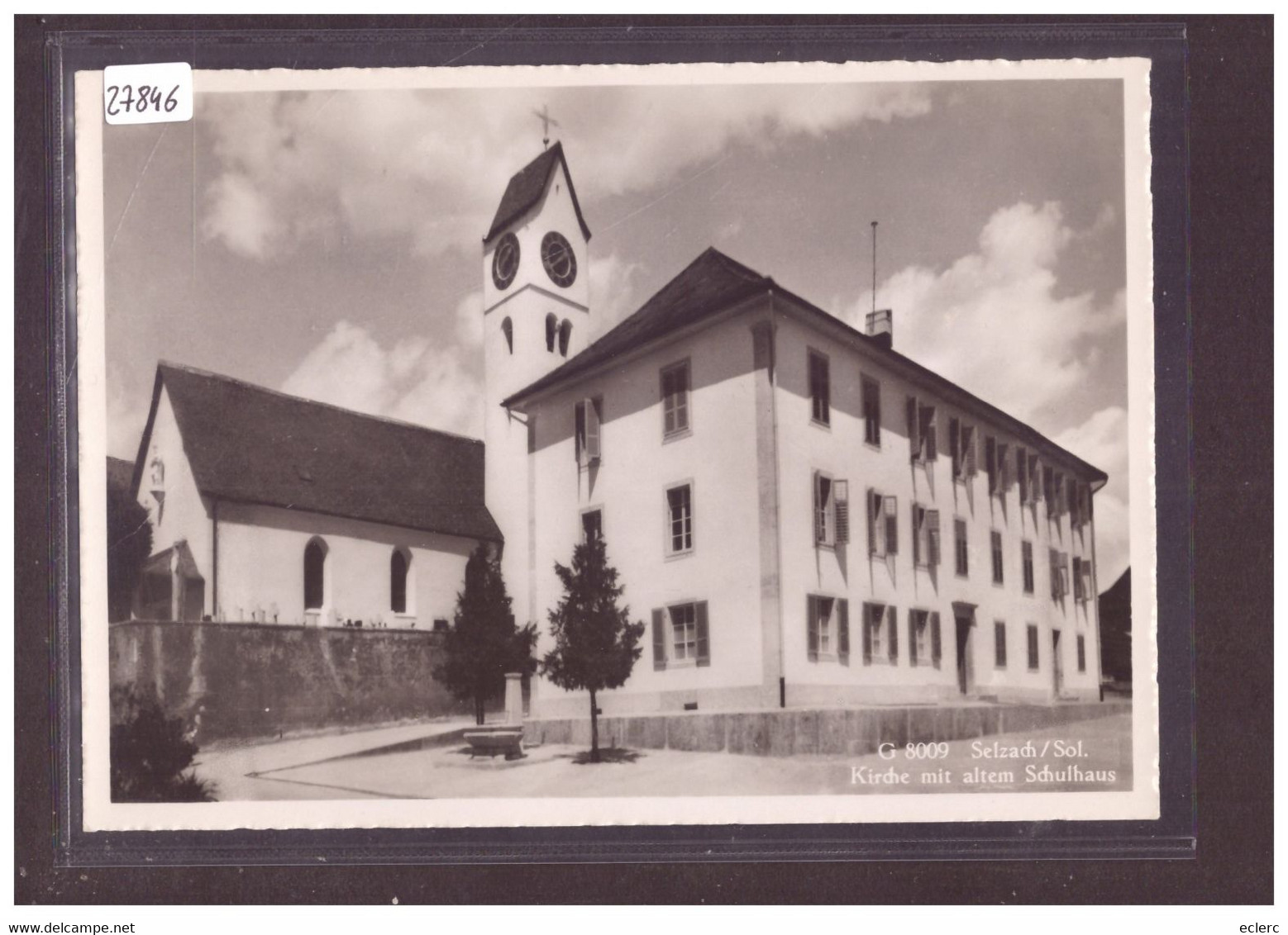 GRÖSSE 10x15cm - SELZACH - KIRCHE - TB - Selzach