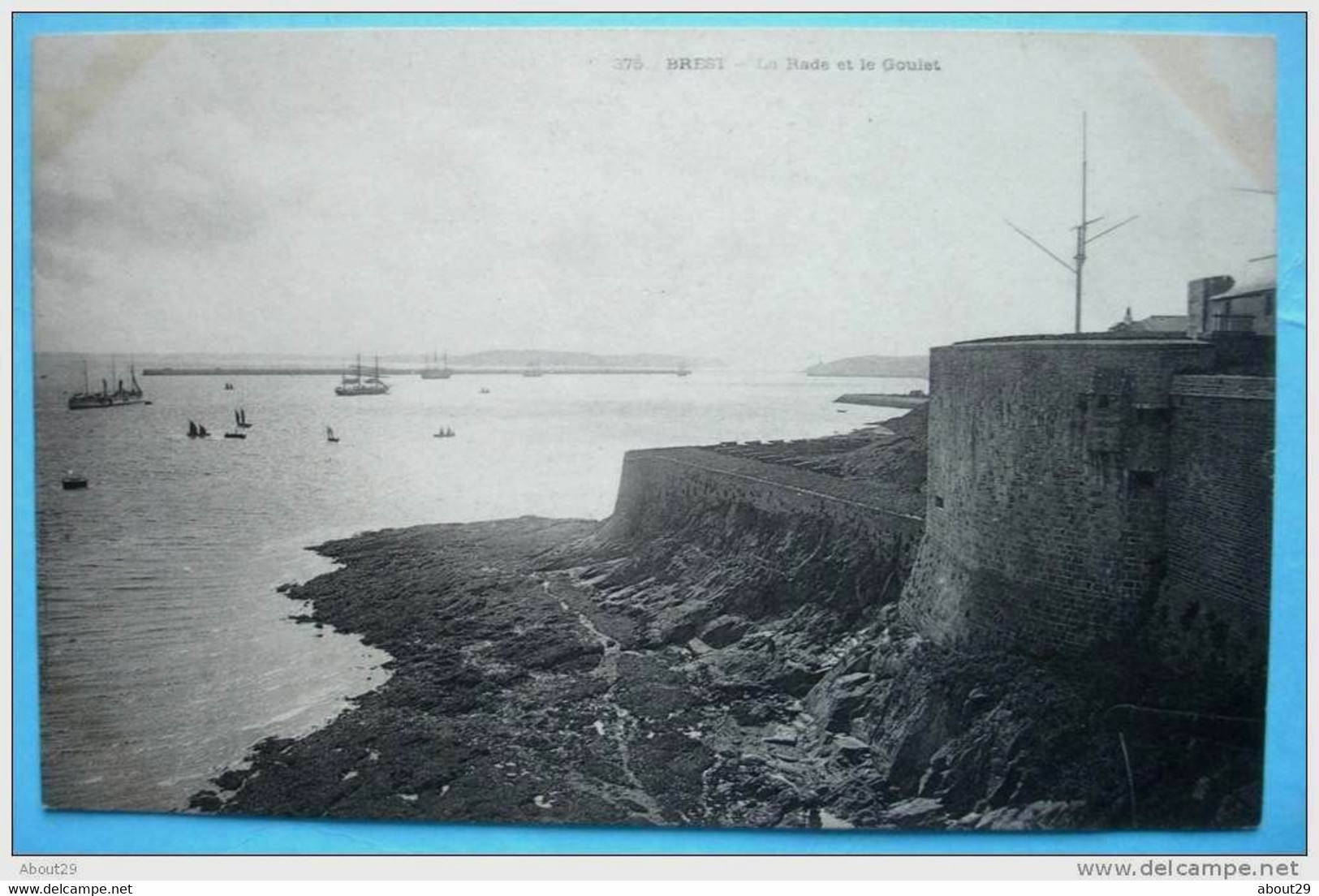 CPA 29 BREST - La Rade Et Le Goulet - Villard 375 Précurseur - Réf. D. 77 - Brest