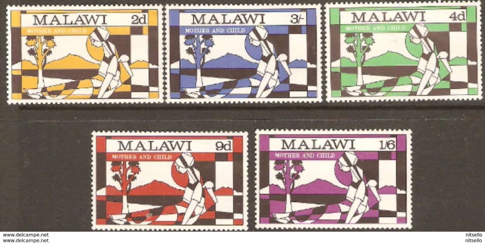 LOTE 1710 ///  (C030) MALAWI 1970 SG 363/367 **MNH¡¡¡ OFERTA - LIQUIDATION - JE LIQUIDE !!! - Malawi (1964-...)