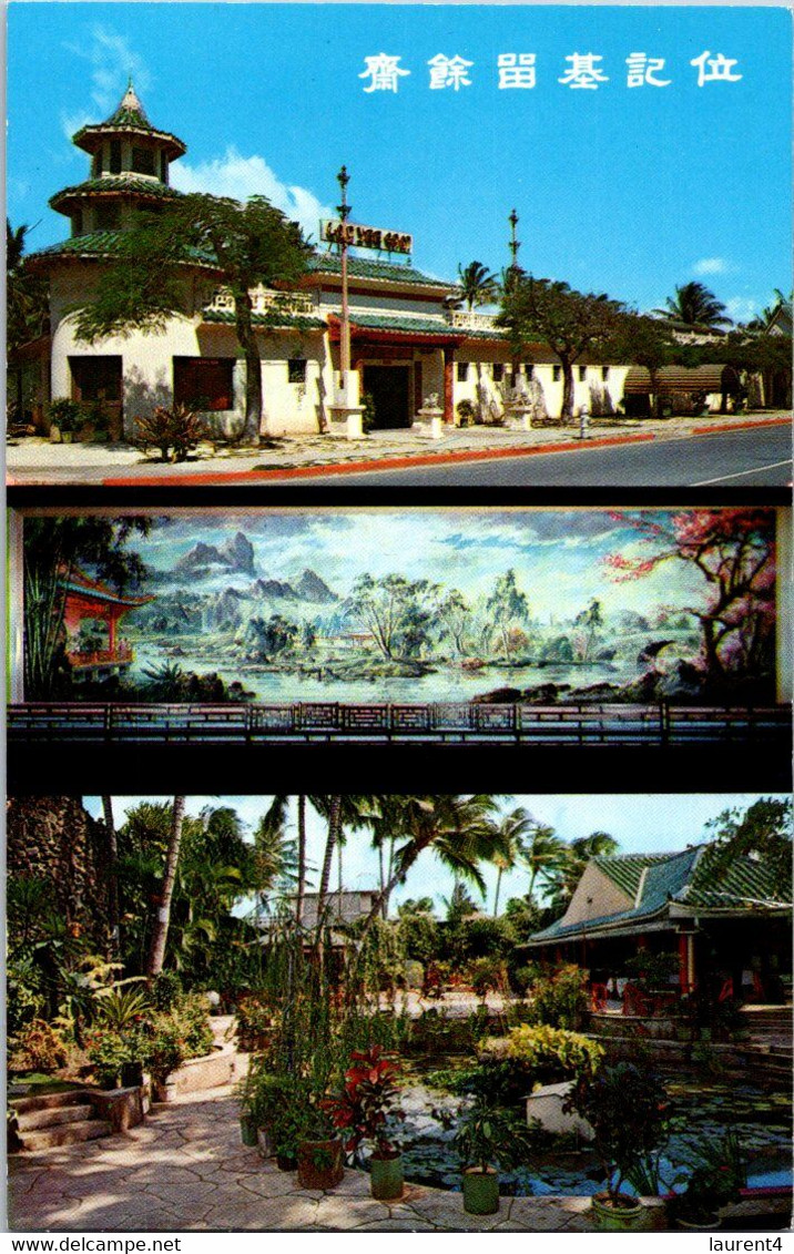 (2 E 7) USA - Hawaii - World Famous Waikiki - LAu Yee Chai - Big Island Of Hawaii