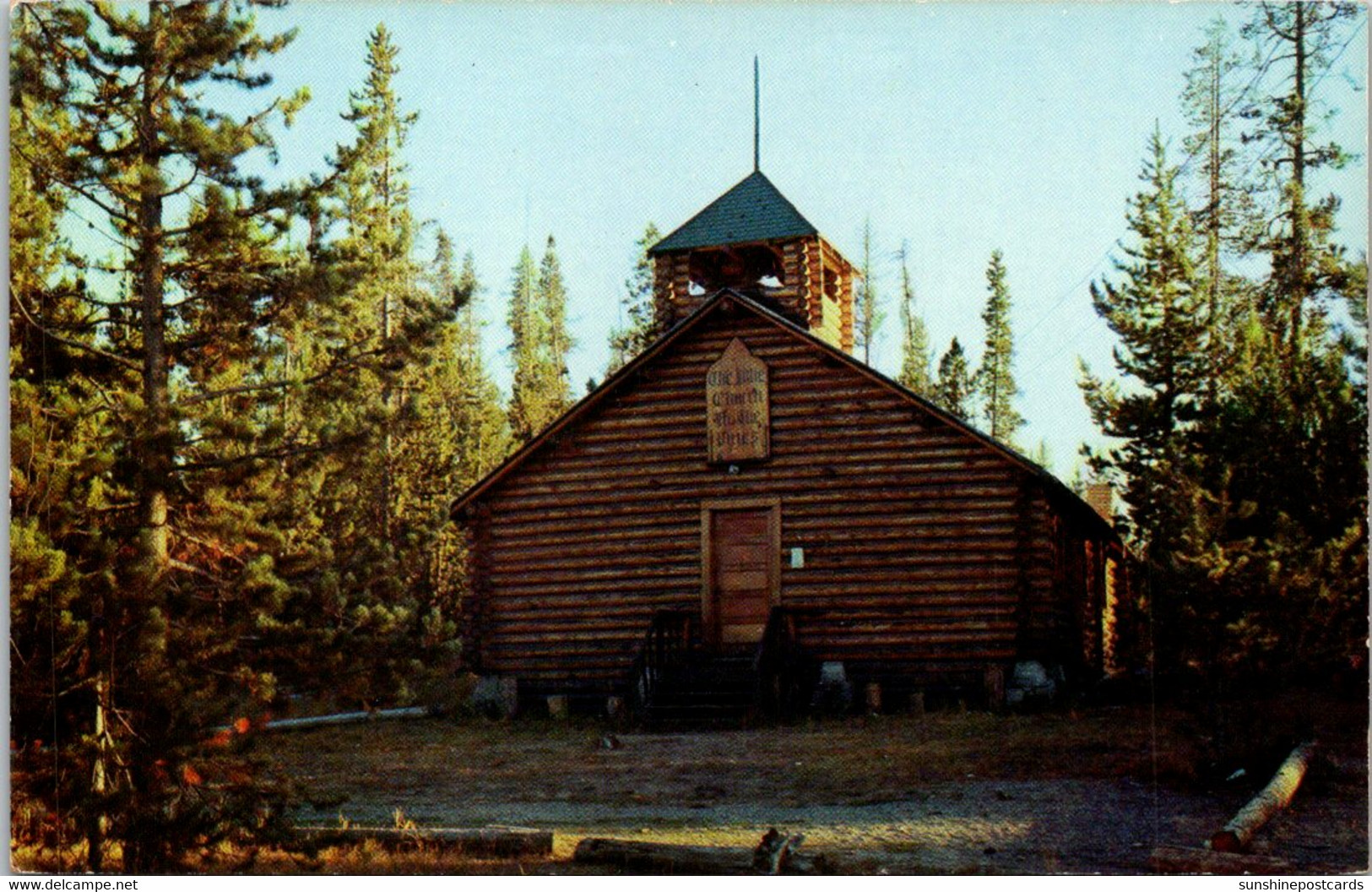 Idaho Island Park Village The Little Church Of The Pines - Autres & Non Classés