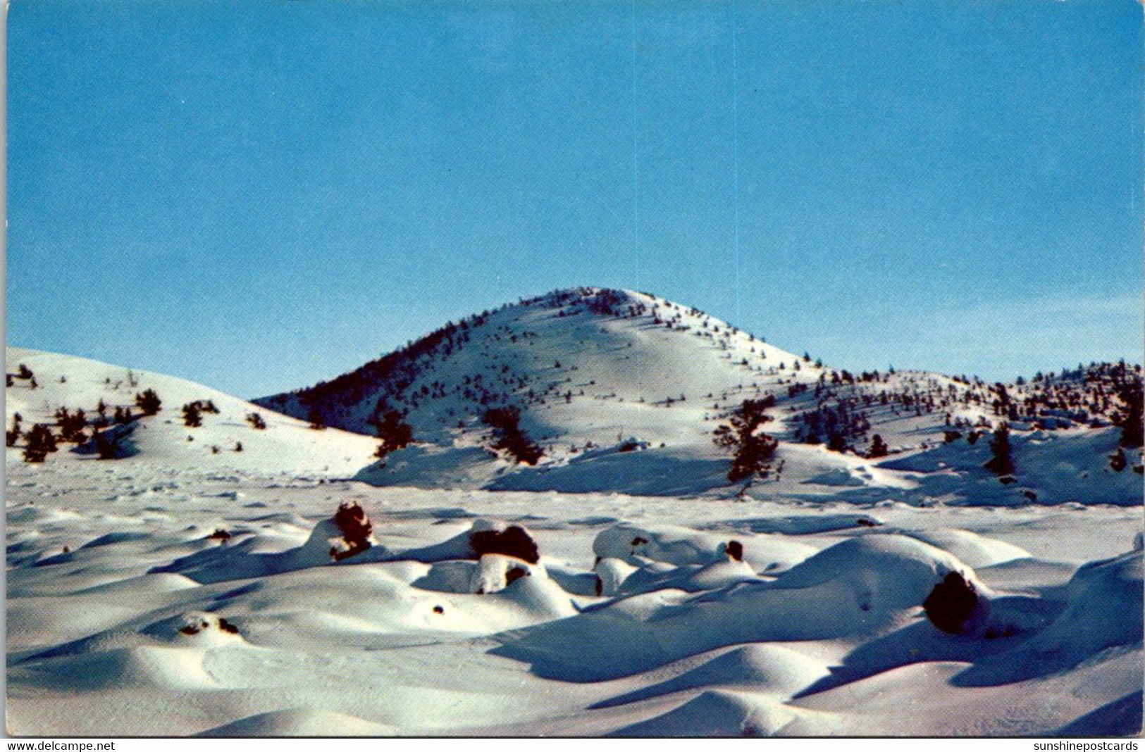 Idaho Craters Of The Moon National Monument Winter At The Craters - Andere & Zonder Classificatie