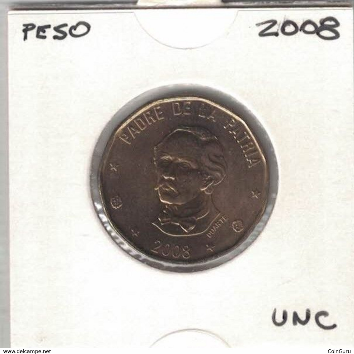 Dominicana 4 Coin Complete Set - 1, 5, 10, 25 Pesos, UNC - Dominicana