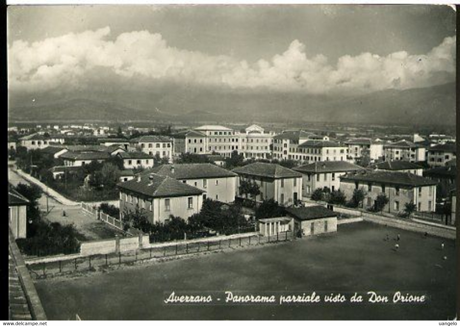 RE40 AVEZZANO - PANORAMA PARZIALE VISTO DA DON ORIONE ( CAMPO SPORTIVO) - Avezzano