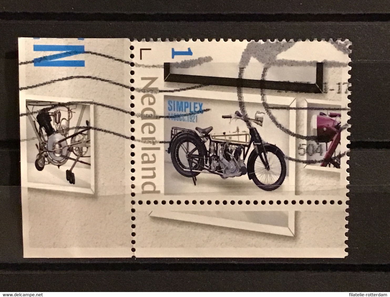 Nederland / The Netherlands - Motorfietsen 2021 - Used Stamps