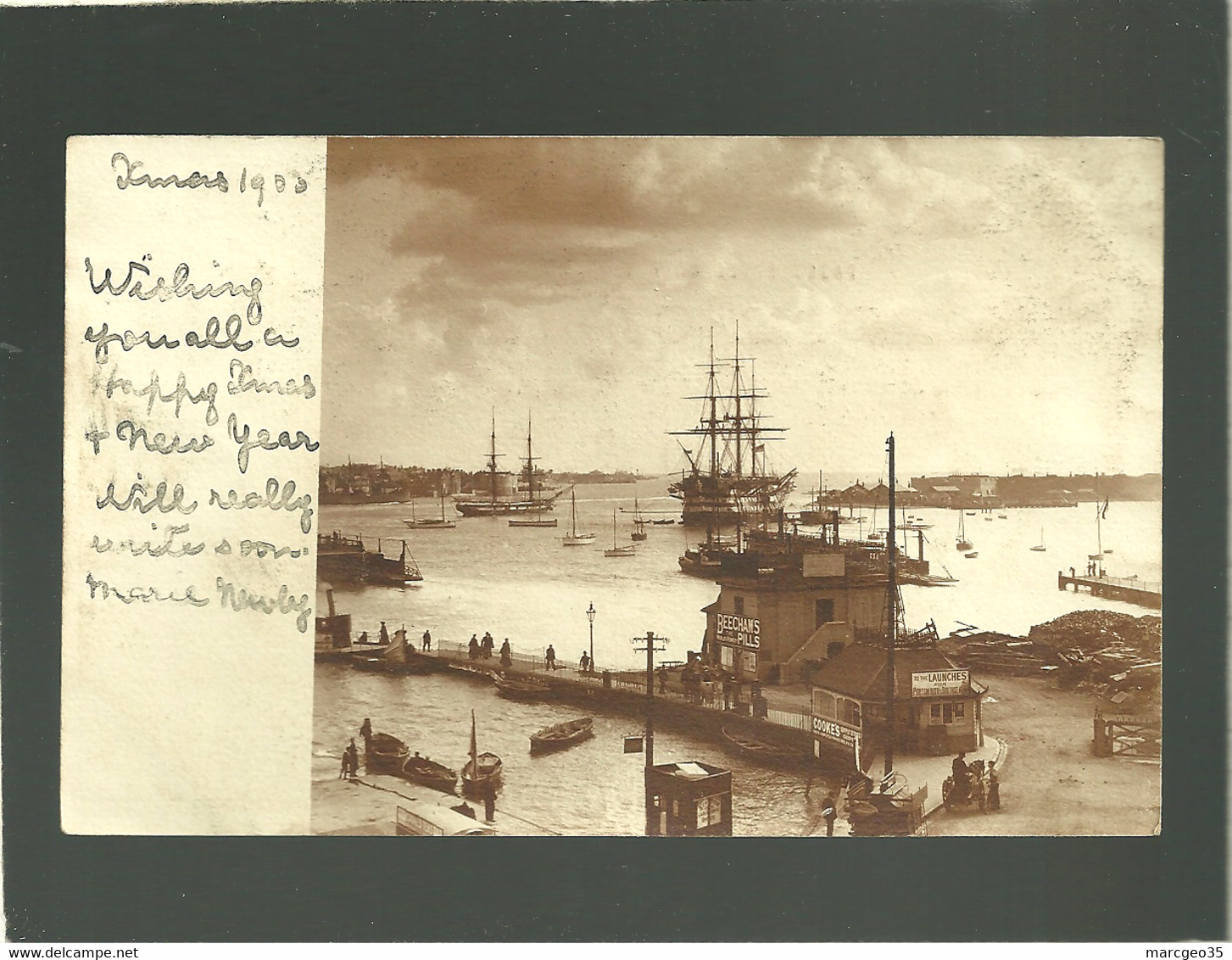 Portsmouth Harbour Carte Photo Photo Card , Boat - Portsmouth