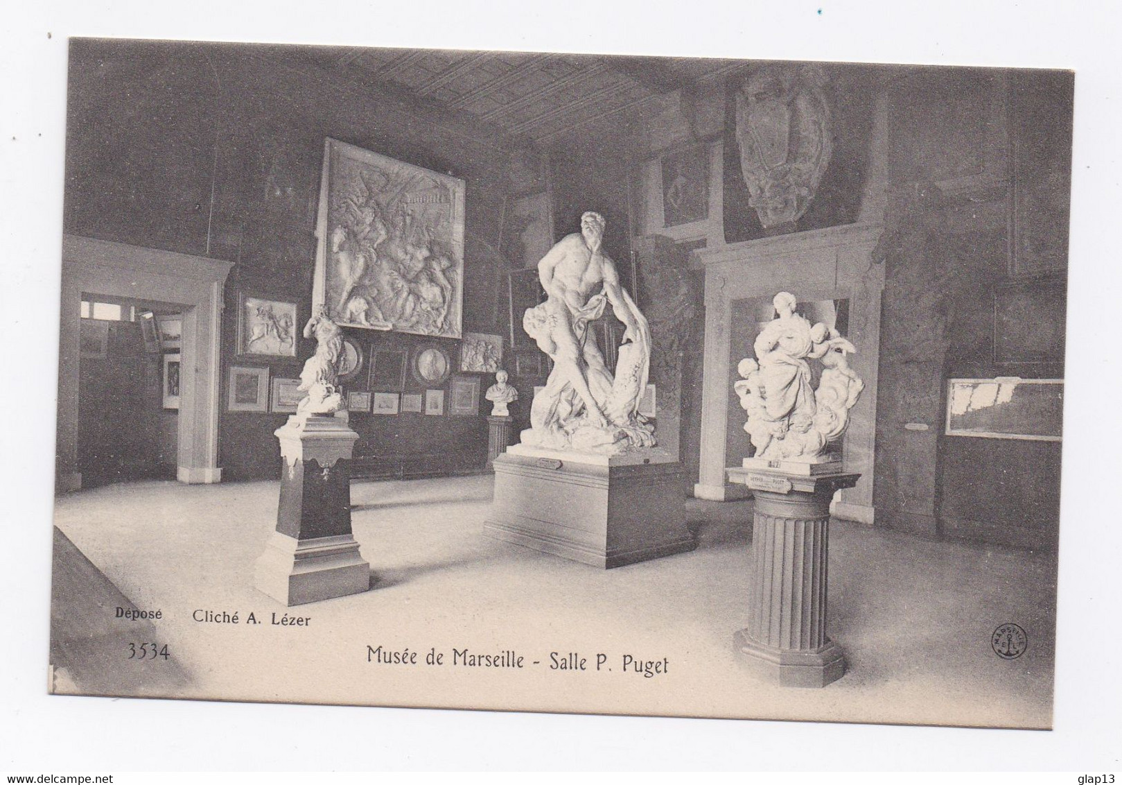 CP2423 - MUSEE DE MARSEILLE - SALLE P. PUGET - Museen
