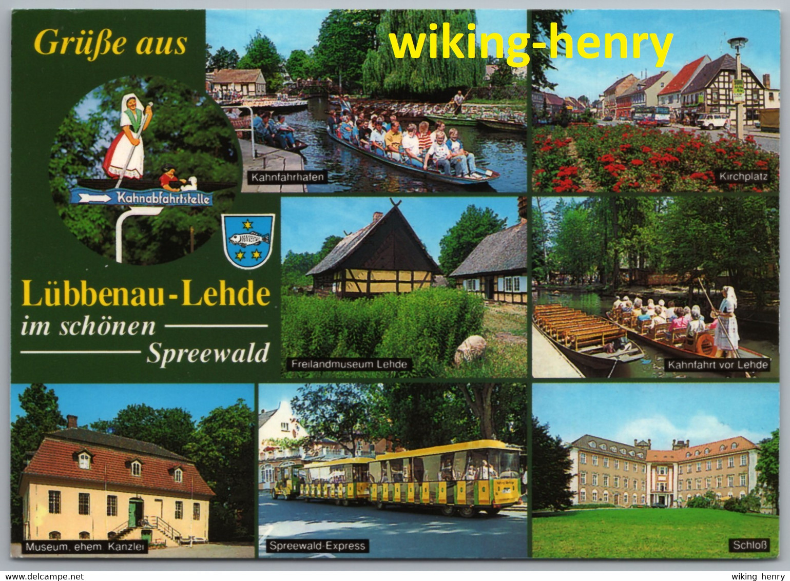 Lübbenau Lehde Spreewald - Mehrbildkarte 1 - Luebbenau