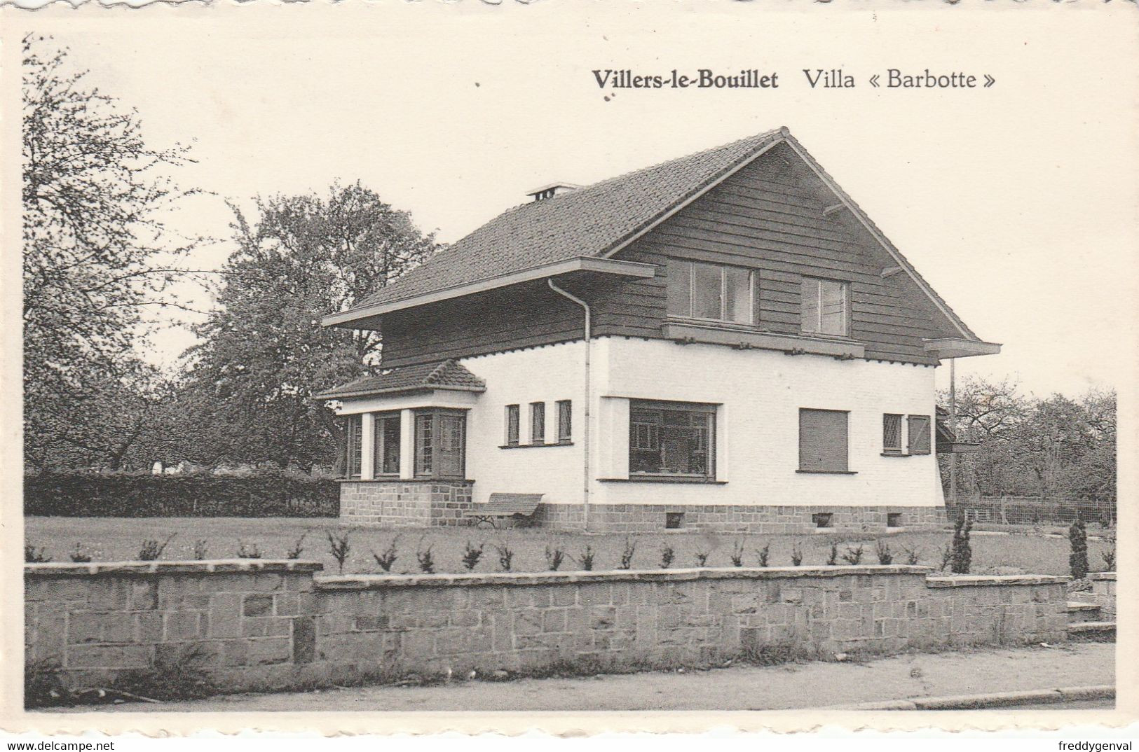 VILLERS LE BOUILLET  VILLA BARBOTTE - Villers-le-Bouillet