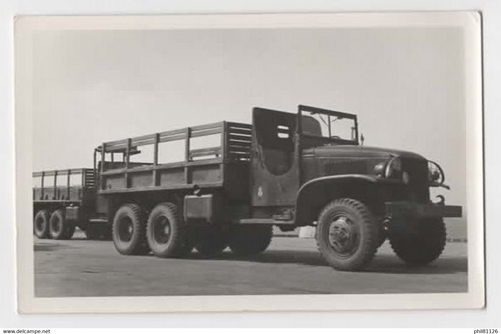 Photo Camion Militaire - Fahrzeuge