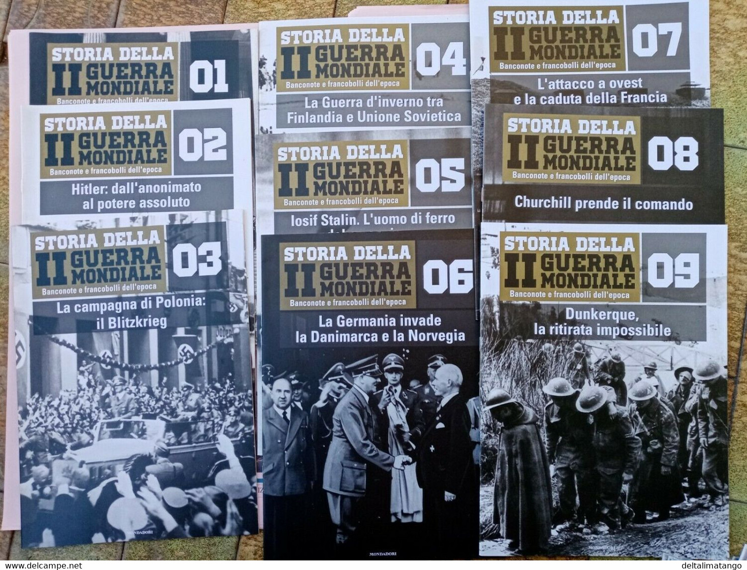 Storia Della Seconda Guerra Mondiale Quasi Completa Fascicoli 1-60 Manca Il 58 - Guerra 1939-45