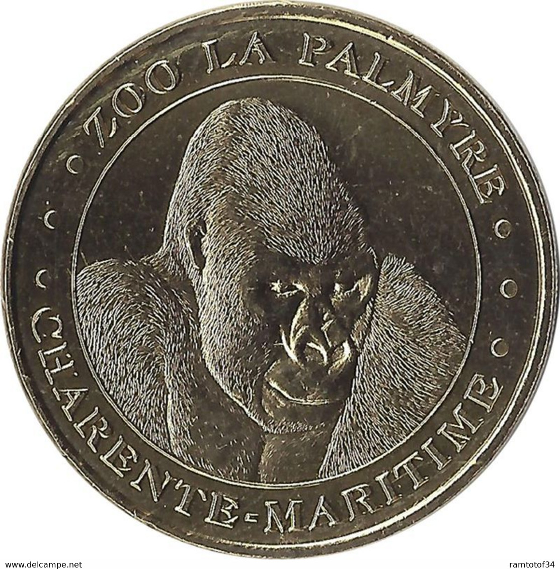 2005 MDP245 - LES MATHES - Zoo De La Palmyre 3 (le Gorille) / MONNAIE DE PARIS - 2005