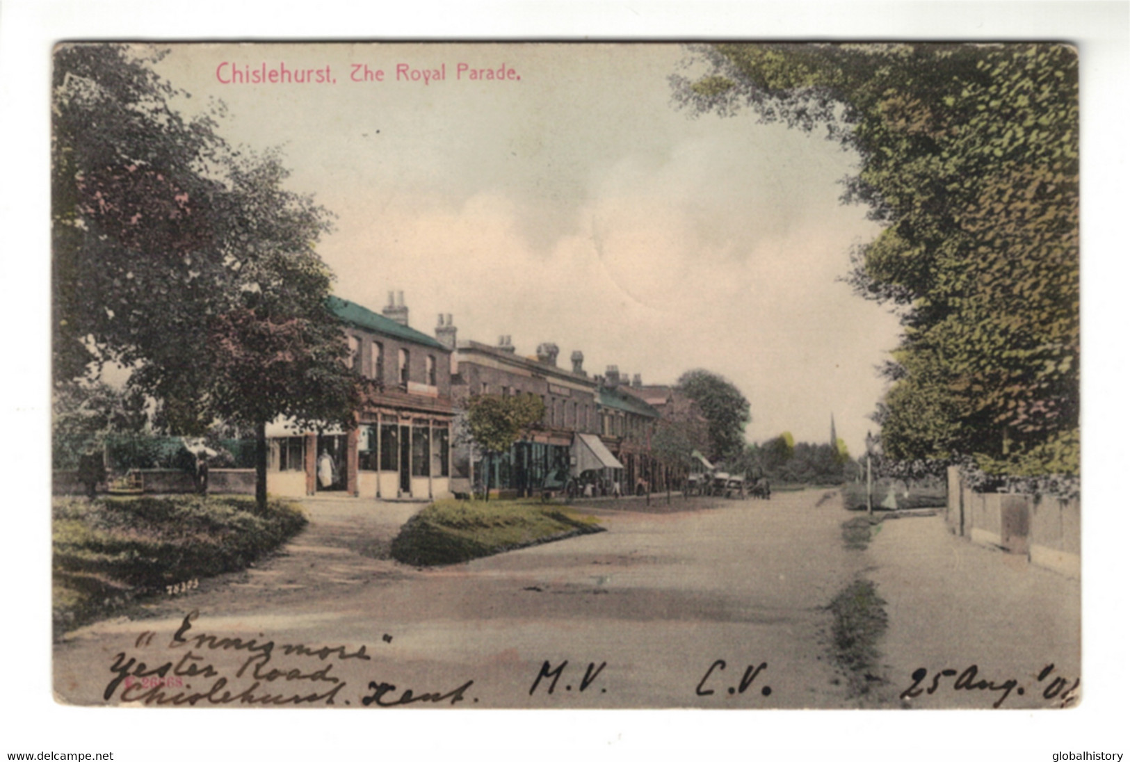 DG2480 - KENT - CHISLEHURST - THE ROYAL PARADE - STREET VIEW - Other & Unclassified