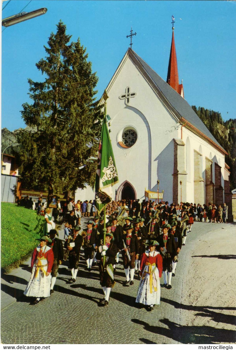 SELVA DI VAL GARDENA  BOLZANO  GRÖDEN  Processione In Costume  Banda Musicale - Bolzano (Bozen)