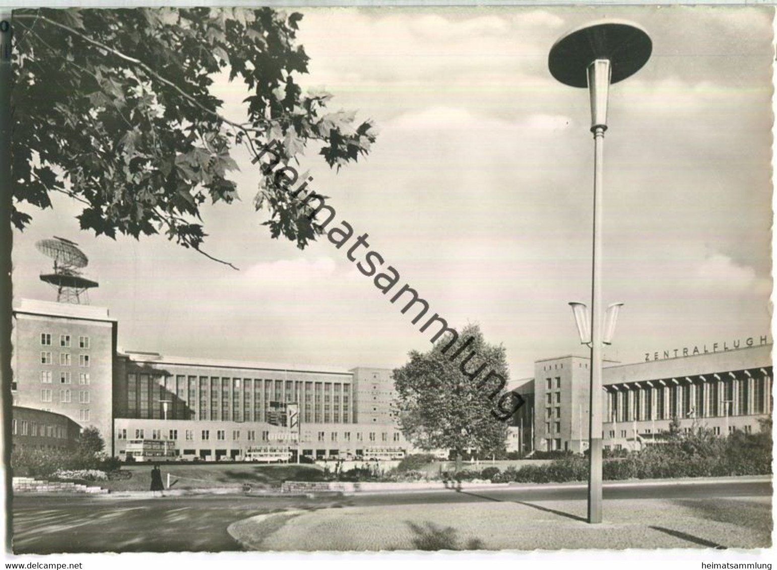 Berlin - Platz Der Luftbrücke - Foto-Ansichtskarte - Verlag S. Schatz Berlin - Tempelhof