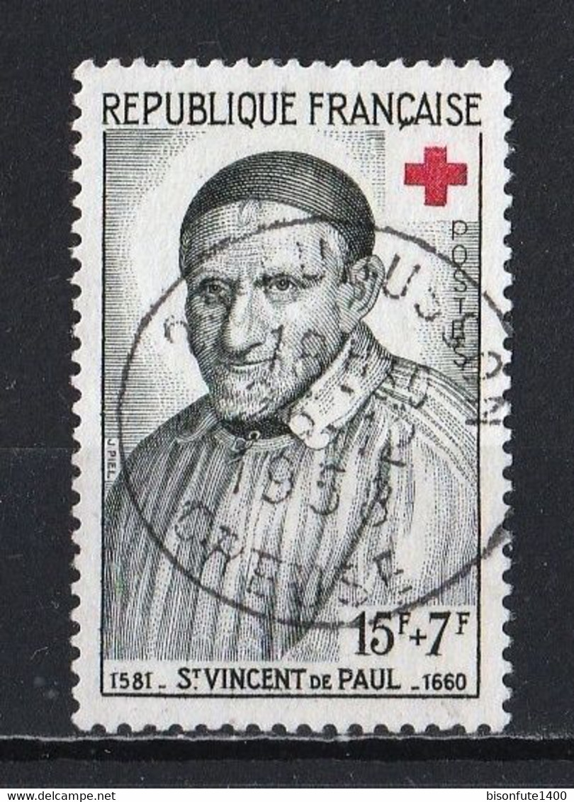 France 1958 : Timbres Yvert & Tellier N° 1166 - 1167 - 1168 - 1169 - 1170 - 1171 - 1187 Et 1188 Avec Oblit. Rondes. - Gebruikt