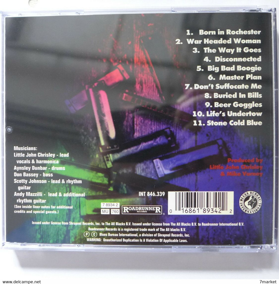 CD/  Little John Chrisley - Little John Chrisley / 1995 - Roadrunner - Blues