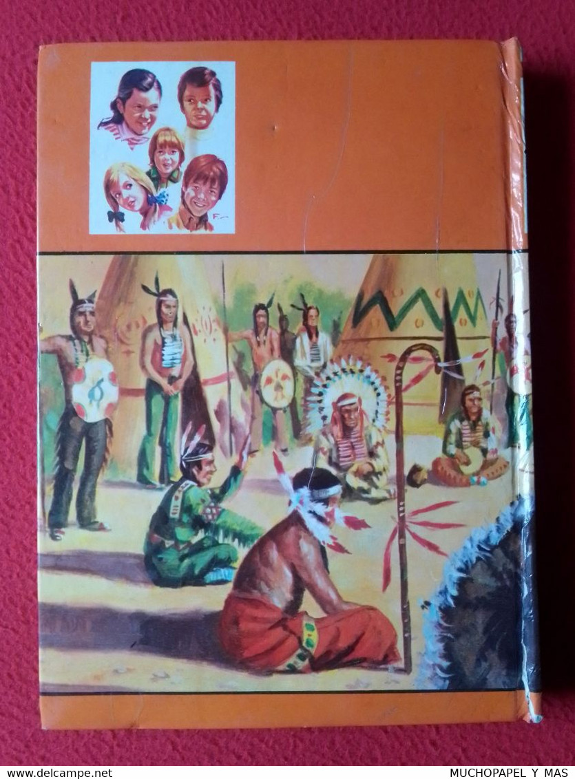LIBRO LOS HOLLISTER Y EL TESORO INDIO JERRY WEST Nº 12 EDICIONES TORAY 1980 TAPA DURA, SPANISH LANGUAGE..VER FOTOS...... - Kinder- Und Jugendbücher