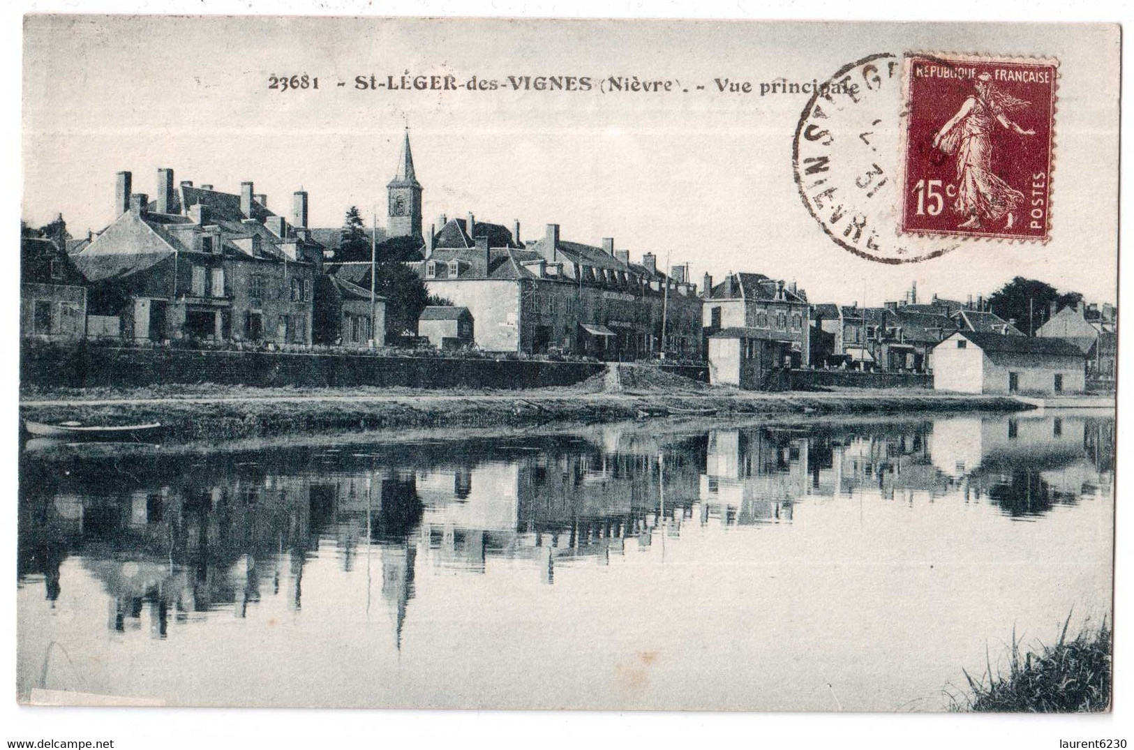 Saint-Léger-des-Vignes - Vue Principale - édit. C.L.B. Lardier 23681 + Verso - Andere & Zonder Classificatie