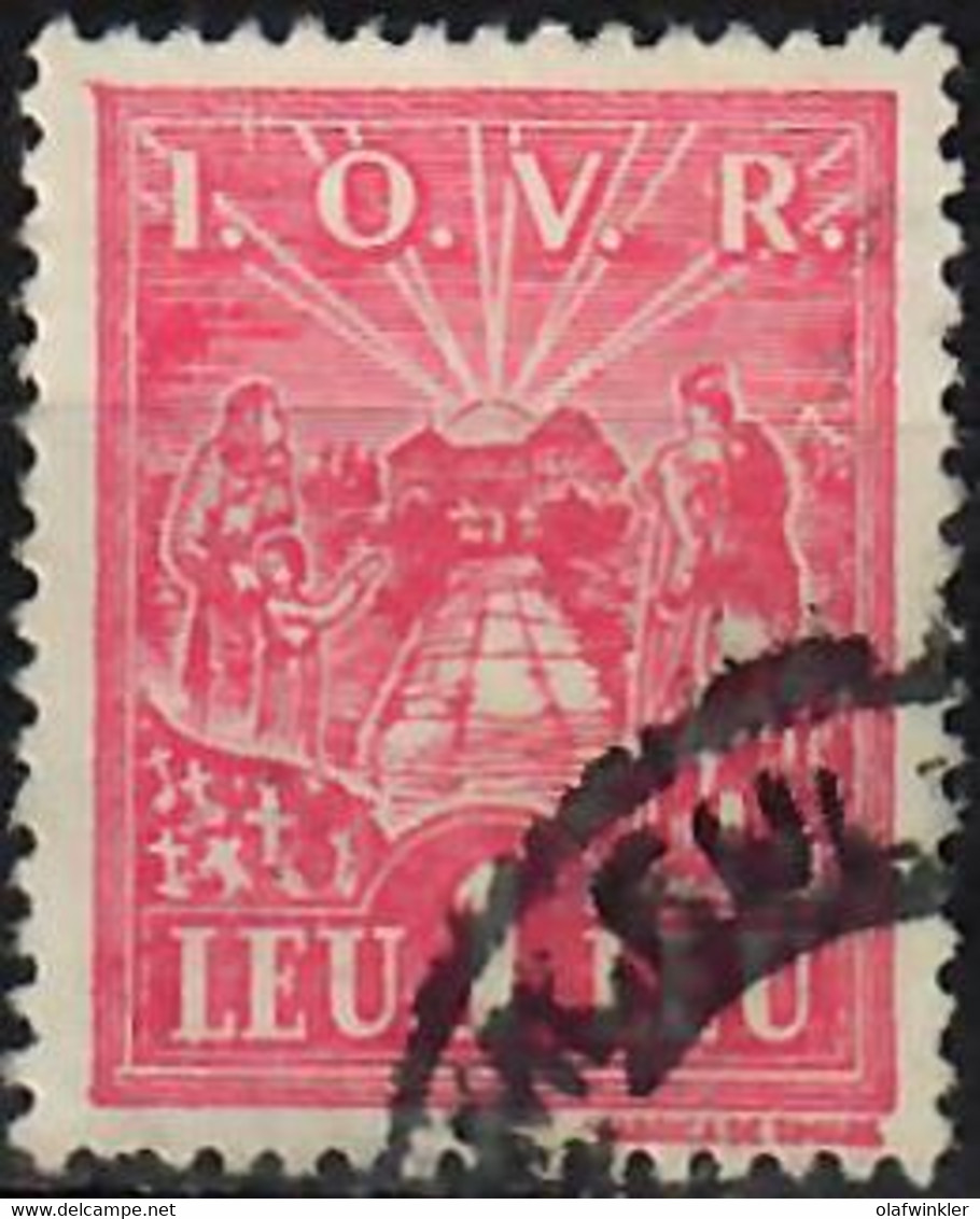 1948 I.O.V.R.  With Watermark Mi 38Y / Sc RA35 /  SG T1948 Used / Gestempelt / Oblitéré [lie] - Fiscale Zegels