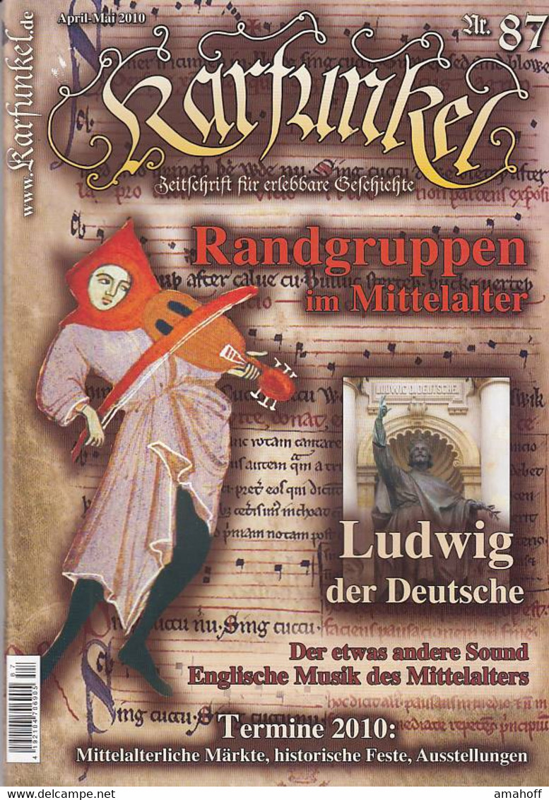 Karfunkel 87 Zeitschrift Für Erlebbare Geschichte, April Mai 2010 - Sonstige & Ohne Zuordnung