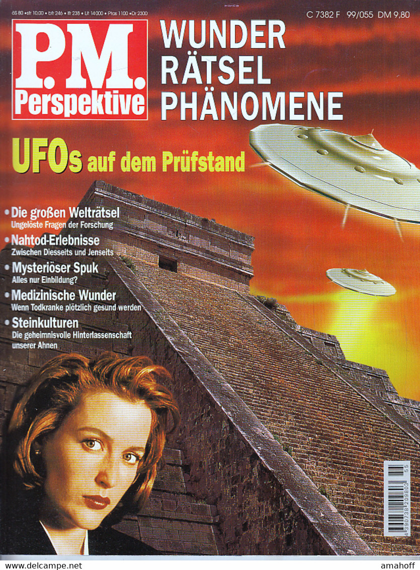 Konvolut Fünf Bücher/Zeitschrift Zum Thema UFO,1. P.M. Perspektive: UFOs Auf Dem Prüfstand; 2. Meckelburg: PSI - Sonstige & Ohne Zuordnung